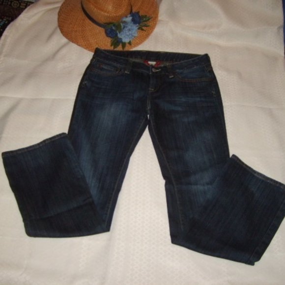 Jeans Lucky Brand 8/29 Low Rise Dark Blue Soft - Picture 2 of 5
